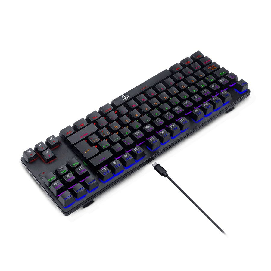 Teclado T-Dagger Bora Rainbow TKL 3