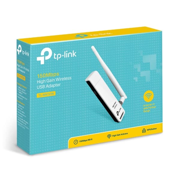 Adaptador WiFi TP-Link TL-WN722N 150Mbps 4