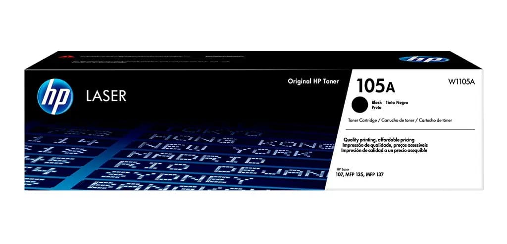 Tóner HP 105A W1105A Negro