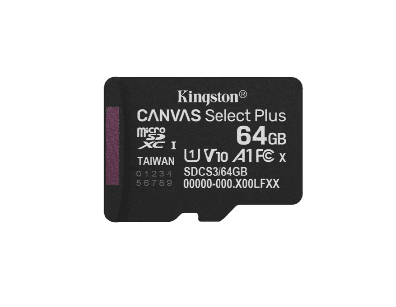 Memoria MicroSD Kingston Canvas Select Plus 64GB 2