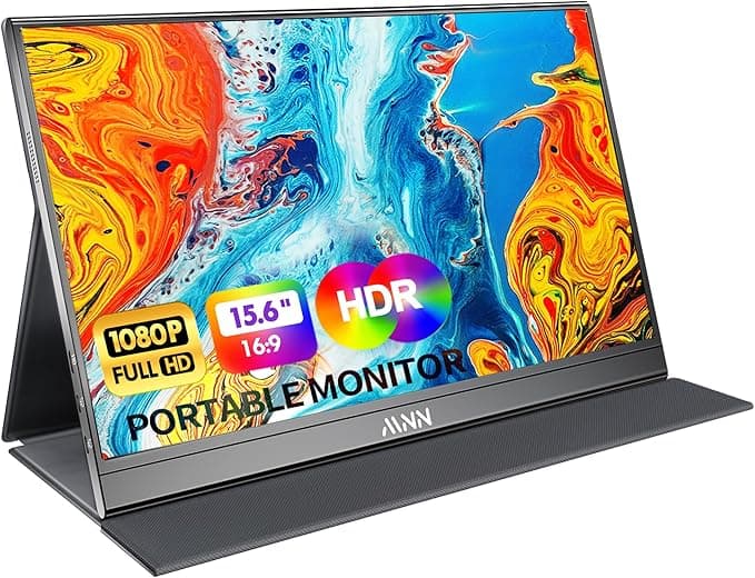 Monitor portátil de 15.6 pulgadas FHD 1080P USB C HDMI Gaming