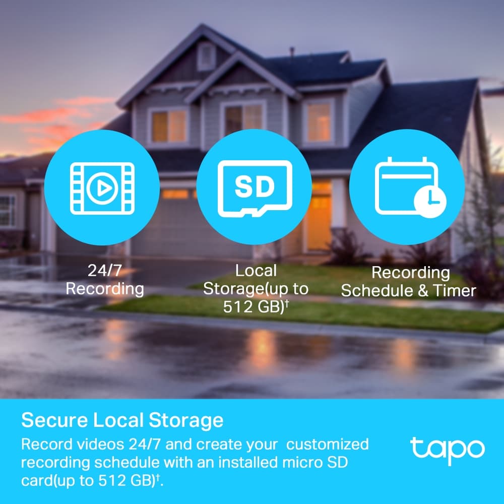 Cámara Tapo C500 exterior 360° 3