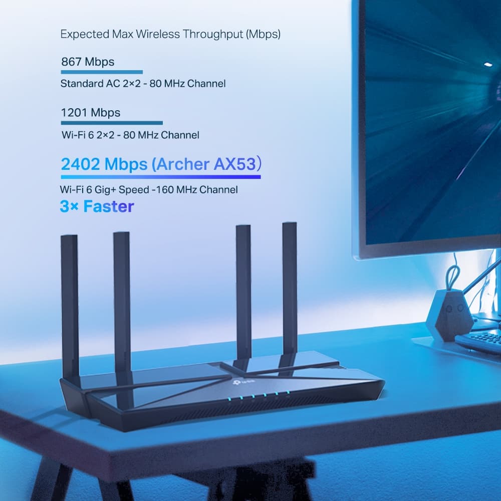 Router TP-Link Archer AX53 AX3000 WiFi6 4