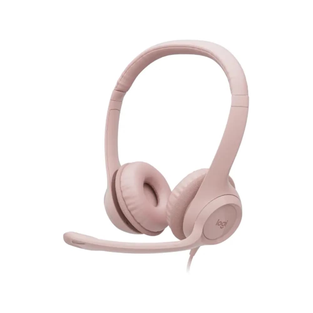 Diadema Logitech H390 Rosa