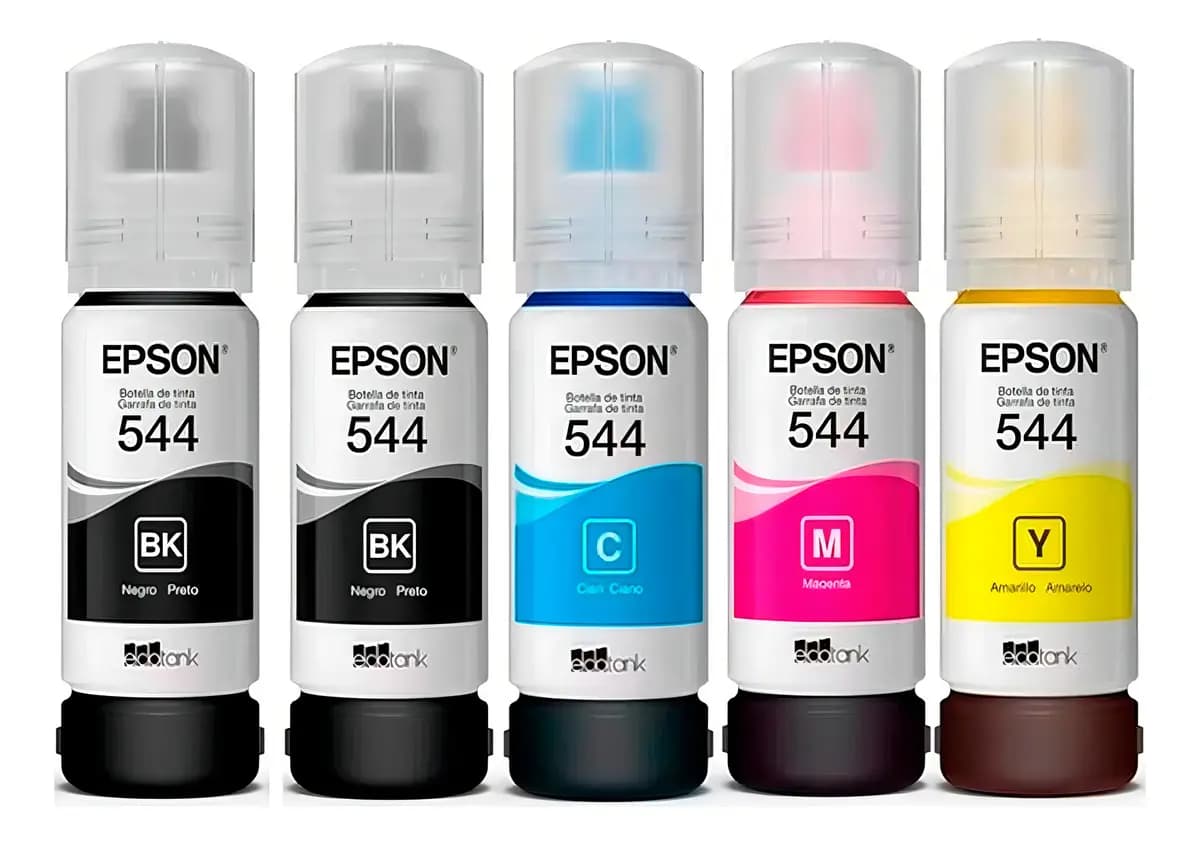 Botella Epson T544 (c/u color)