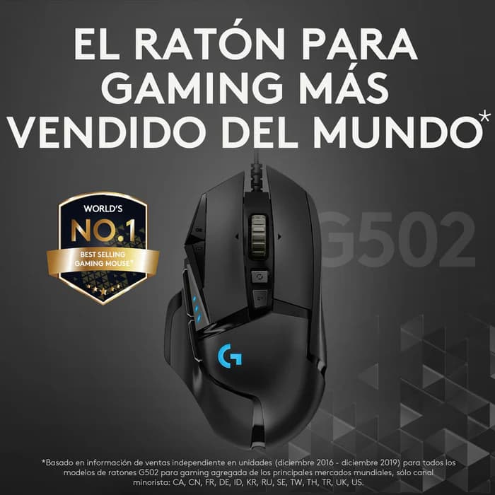 Mouse Logitech G502 Hero 3
