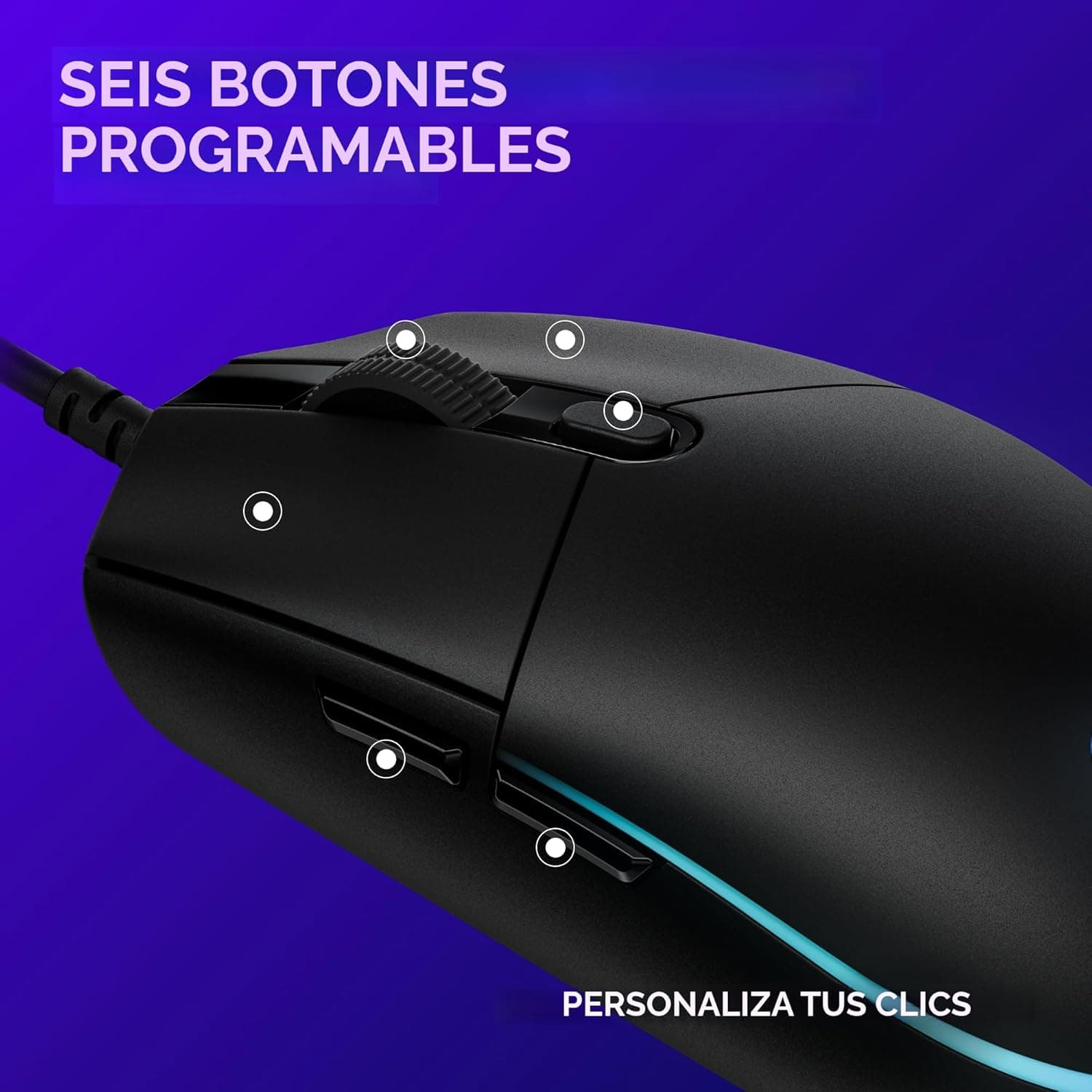 Mouse Logitech G203 Lightsync 2