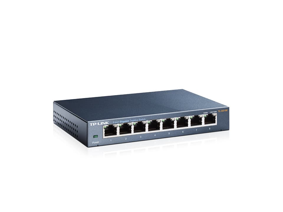 Switch TP-Link SG108 8p Gigabit 3