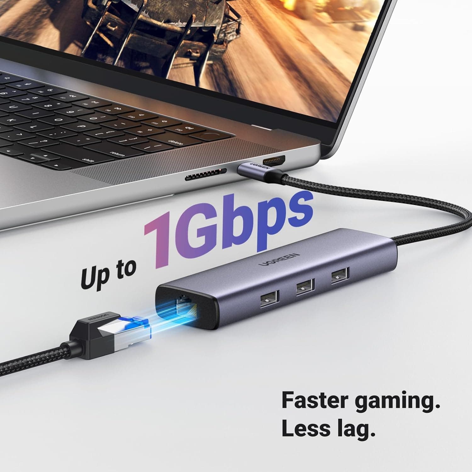 UGREEN Revodok - Hub USB C 6 en 1 4