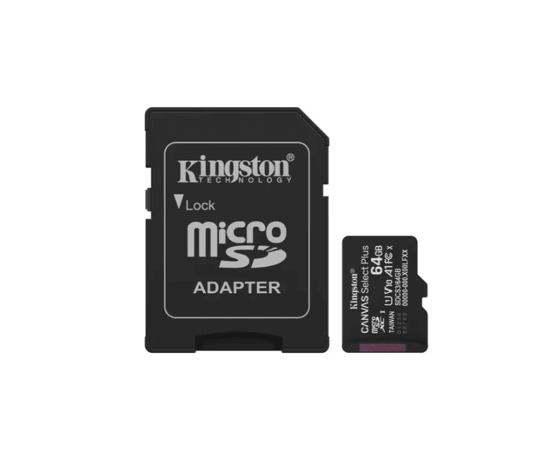 Memoria MicroSD Kingston Canvas Select Plus 64GB