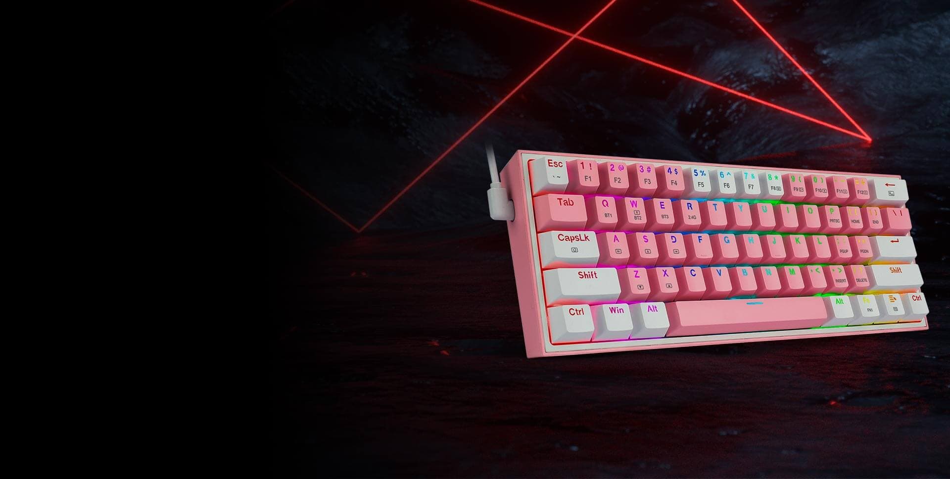 Teclado Redragon Fizz Pro K616 3