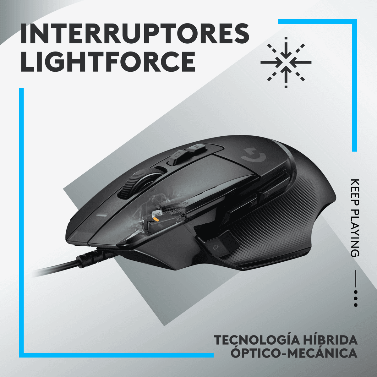 Mouse Logitech G502 X Lightforce 4
